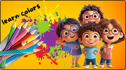 learn colors#baby #kidslearning #babyvideos #kidssong #colors #colorstv