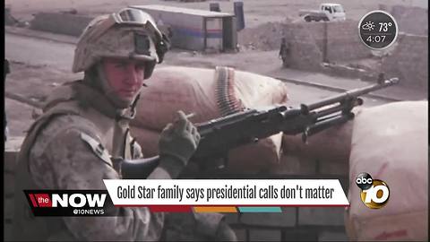 Father of fallen Marine weighs in on President's controversial comments about Gold Star families