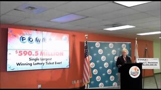 Press Conference: Florida Lottery Announces Winner of Record $590.5 Million Powerball Jackpot