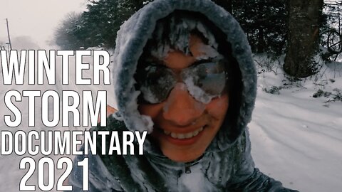 Winter Storm Documentary 2021/ Snow Kayaking At 30MPH!