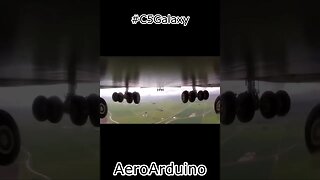 Watch Huge Lockheed C5 Galaxy #Landing #Fly #Aviation #AeroArduino