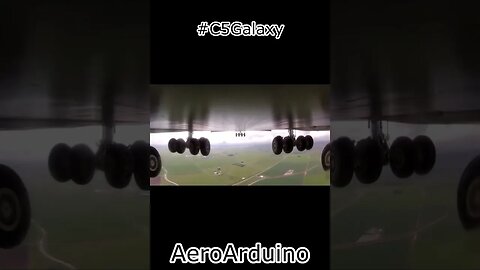 Watch Huge Lockheed C5 Galaxy #Landing #Fly #Aviation #AeroArduino