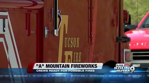 TFD prepares for "A Mountain" fireworks show