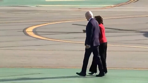 Biden And Nancy Walking Together