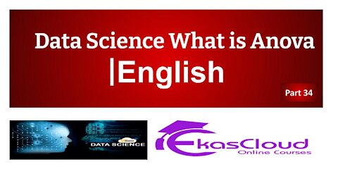 #Data Science What is Anova | Ekascloud | English