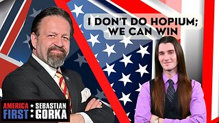 I don't do hopium; we can win. Scott Presler with Sebastian Gorka on AMERICA First