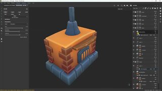 Texturing a Low Poly Pizza Oven
