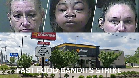 FAST-FOOD BANDITS STEAL FROM CUSTOMERS FOR INMATES