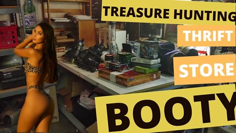 Treasure Hunting for THRIFT STORE BOOTY // THRIFT VLOG EP.10