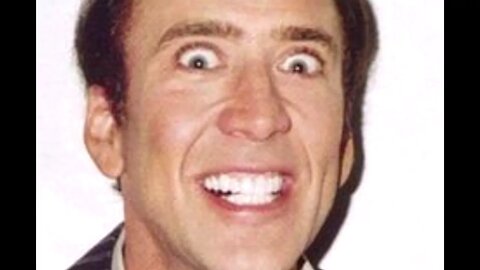 Nicolas Cage Won't Stop Slurping In Your Face