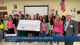 Suncoast High School raises money for veteran honor flights