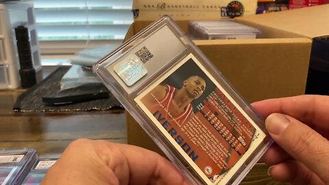 2nd CSG submission, 32 card junk wax era basketball reveal