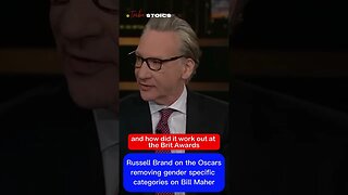 @RussellBrand gives his opinion the Oscars removing gender specific categories on @billmaher
