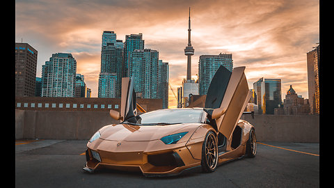 Widebody Lamborghini Aventador Is Shooting Flames