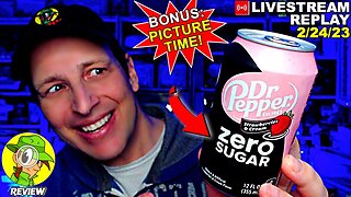 Dr. Pepper® STRAWBERRIES & CREAM Review 🍓🍨🥤 Livestream Replay 2.24.23 ⎮ Peep THIS Out! 🕵️‍♂️