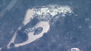 AirTracker7 video shows neighborhoods destroyed in Boulder County fires