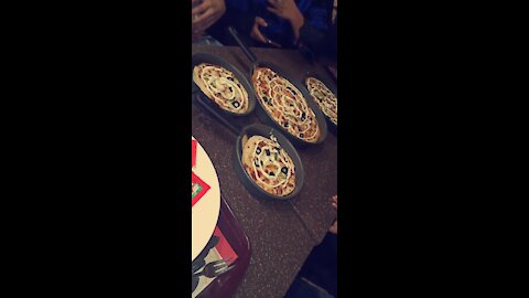 Pizza party last night🍕