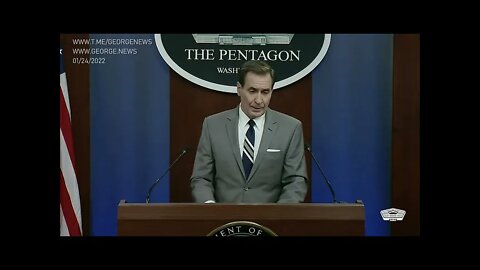 Pentagon Press Secretary Kirby: 8,500 U.S. troops on high alert for deployment. GEORGE NEWS
