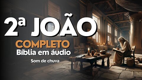 2ªJoão - Completo -Som de chuva -Sabedoria e Ensinos Profundos 🌟 | Leitura Detalhada