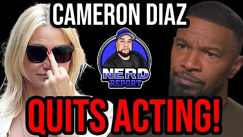 Cameron Diaz Drops BOMBSHELL Retirement News After Jamie Foxx's MELTDOWN down on Set!