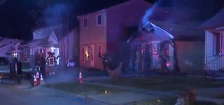 House explosion in Warren