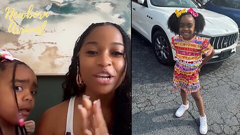 Toya Johnson's Daughter Reign Cuts Up During Mommy's Jump Rope Promo! 🤣