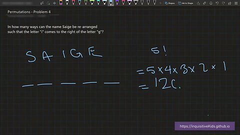 AMC8 Course | Permutations | Problem 4