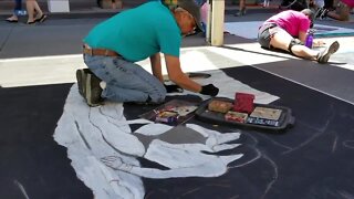 Larimer Square hosts chalk art festival online