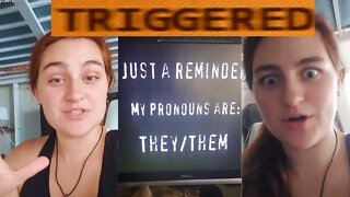 WOKE TEACHER TRIGGERED OVER GETTING MISGENDERED BY STUDENTS @Libs of Tik Tok