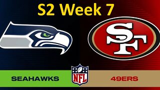 Madden 23 Seahawks Vs 49ers All Pro Team Normal Speed S2 W7