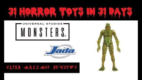 🎃 Creature from the Black Lagoon | Universal Monsters | Jada | 31 Horror Toys in 31 Days