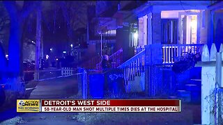 Man shot multiple times dies at hospital in Detroit