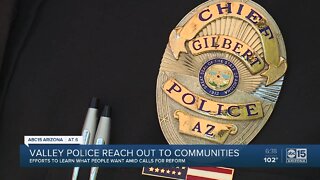 Valley police departments reach out to communities
