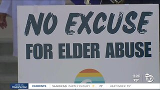 Candidate for Board of Supervisors speaks on elder abuse