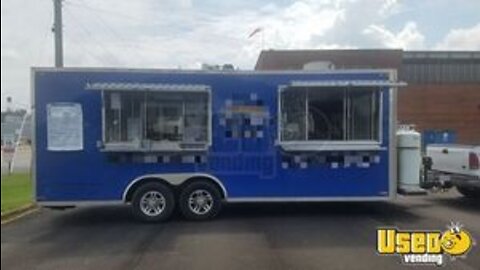 2013 - 8.6' x 22' Mobile Food Concession Trailer with Pro-Fire for Sale in Alabama