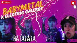 BABYMETAL x @ElectricCallboy - RATATATA (OFFICIAL VIDEO) REACTION #babymetaljapan #babymetal