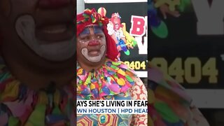 Houston Clown being Harassed “I thought about quitting clownin’ around” #shorts