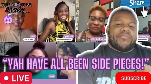 Hamp tells the ladies they have all been a side chick before and here’s WHY!?