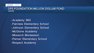 DPS Foundation's One Million Dollar Fund helps 8 schools