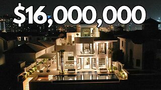 I Toured A $16,000,000 Luxury Dubai Villa With A ROLLS ROYCE Starlight Pool