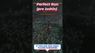 Pre Isshin Genichiro fight perfect no hit run #shorts #gamingshorts