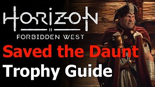 Horizon Forbidden West - Saved the Daunt Trophy Guide - Signal Tower