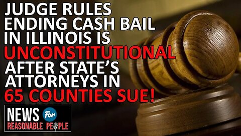 IL Supreme Court at last minute halts no cash bail provision (THE PURGE) from taking effect