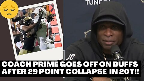 Deion Sanders goes OFF!!! Colorado loses to Stanford in 2nd Overtime after PATHETIC effort!!!