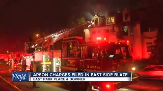 Arson charges filed in east side apartment fire