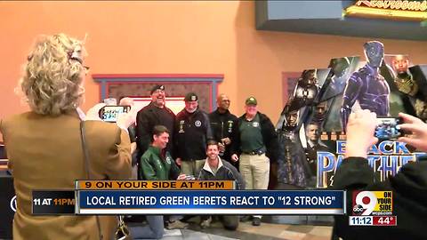 Local retired Green Berets react to "12 Strong"