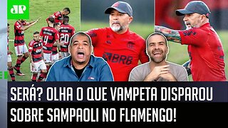 "VOCÊ VAI VER! EU APOSTO R$ 100,00! O Sampaoli no Flamengo vai..." OLHA como Vampeta PEITOU Pilhado!