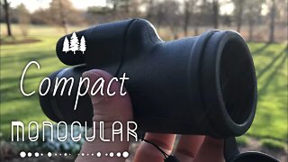 Soobuy High Power 12X42 Compact Handheld Prism Monocular Scope Review
