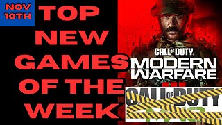 Top New Games of the Week:10th November 2023| Game Siren #callofduty #codmodernwarfare3 #newgames