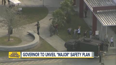 Governor Scott announcing "major action plan" to keep FL students safe